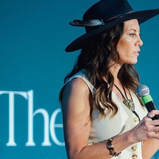 Desi Williams speaking at The Forum
