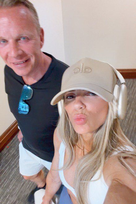 Spring and Brian heading out to train